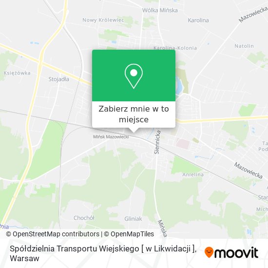 Mapa Spółdzielnia Transportu Wiejskiego [ w Likwidacji ]