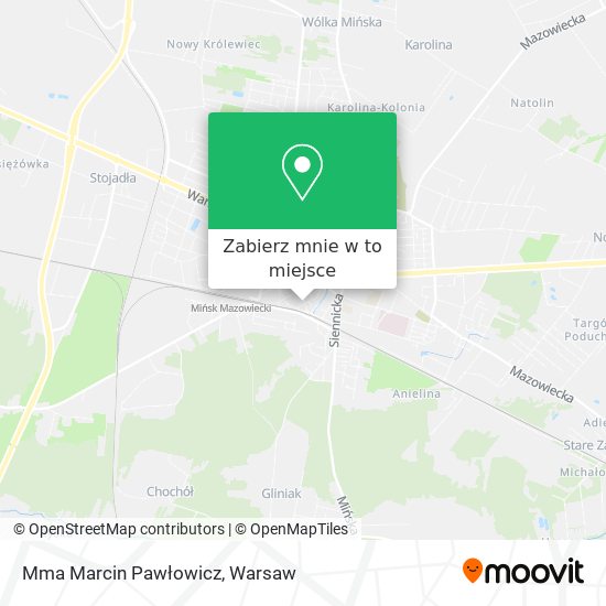 Mapa Mma Marcin Pawłowicz