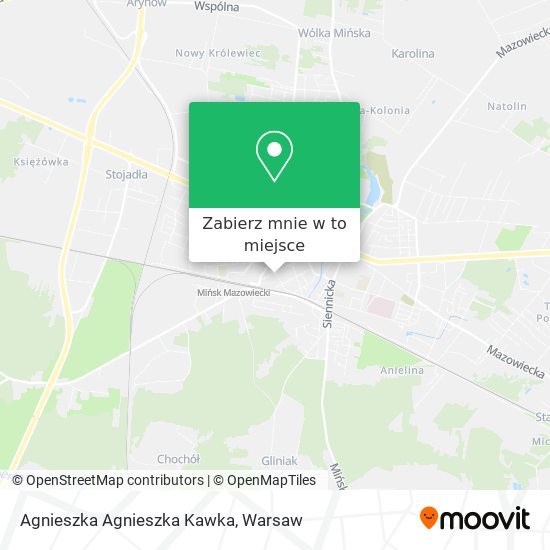 Mapa Agnieszka Agnieszka Kawka