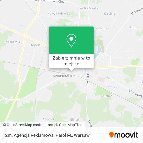 Mapa 2m. Agencja Reklamowa. Parol M.