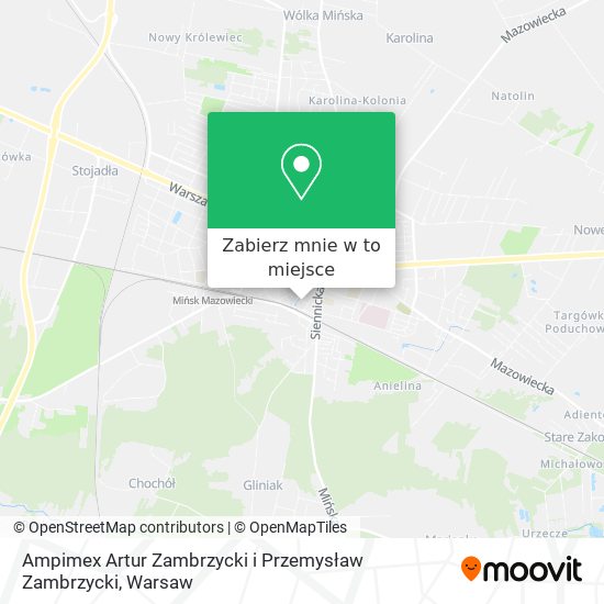 Mapa Ampimex Artur Zambrzycki i Przemysław Zambrzycki