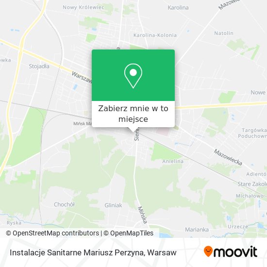 Mapa Instalacje Sanitarne Mariusz Perzyna