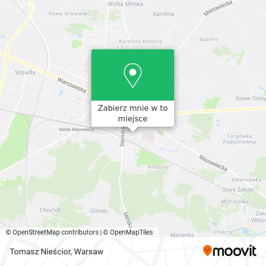 Mapa Tomasz Nieścior