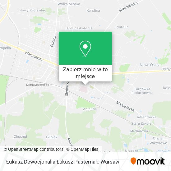 Mapa Łukasz Dewocjonalia Łukasz Pasternak