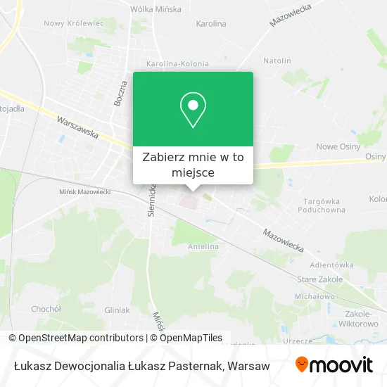 Mapa Łukasz Dewocjonalia Łukasz Pasternak
