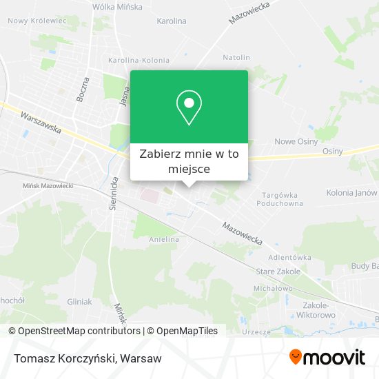 Mapa Tomasz Korczyński