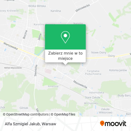 Mapa Alfa Szmigiel Jakub