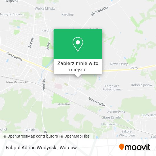 Mapa Fabpol Adrian Wodyński