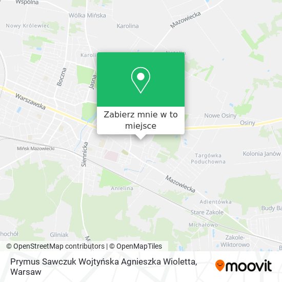 Mapa Prymus Sawczuk Wojtyńska Agnieszka Wioletta