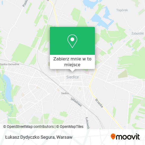 Mapa Łukasz Dydyczko Segura