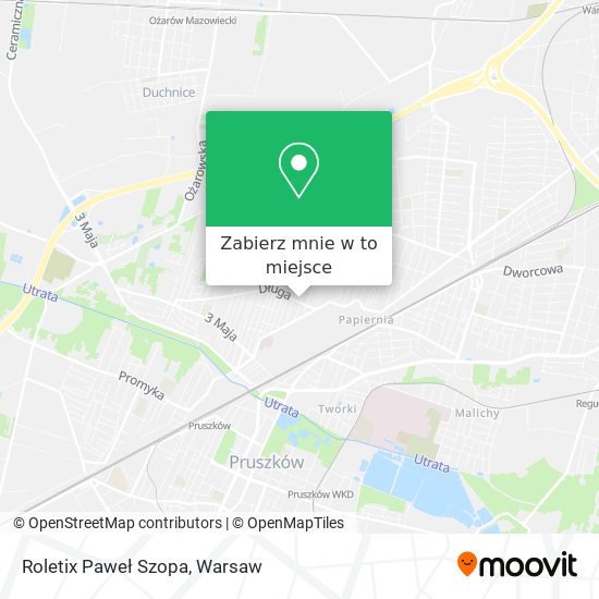 Mapa Roletix Paweł Szopa