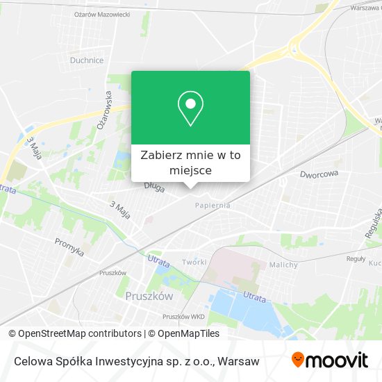 Mapa Celowa Spółka Inwestycyjna sp. z o.o.