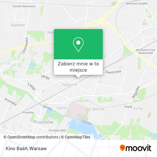 Mapa Kino Baśń