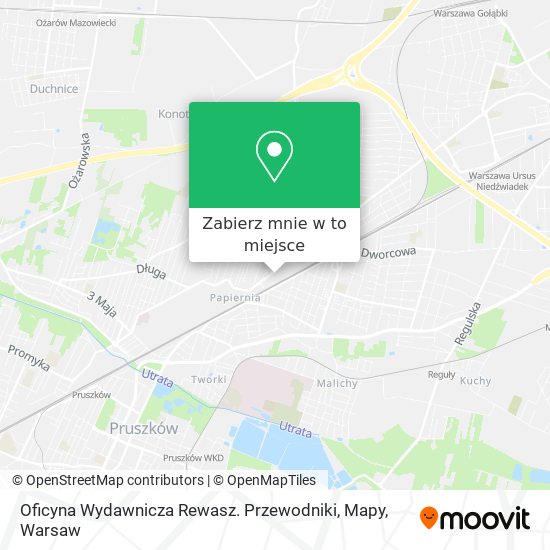 Mapa Oficyna Wydawnicza Rewasz. Przewodniki, Mapy