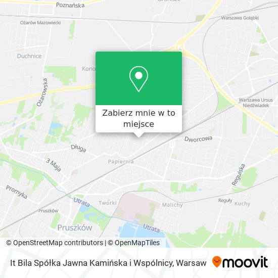 Mapa It Bila Spółka Jawna Kamińska i Wspólnicy