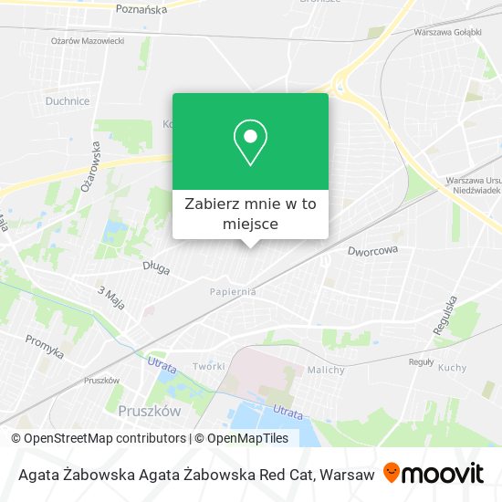 Mapa Agata Żabowska Agata Żabowska Red Cat