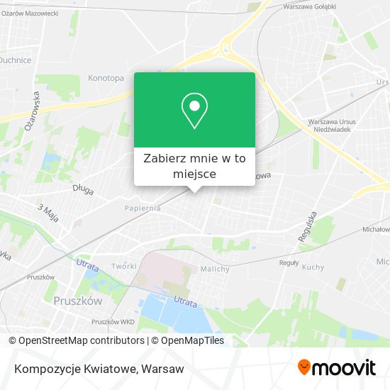 Mapa Kompozycje Kwiatowe