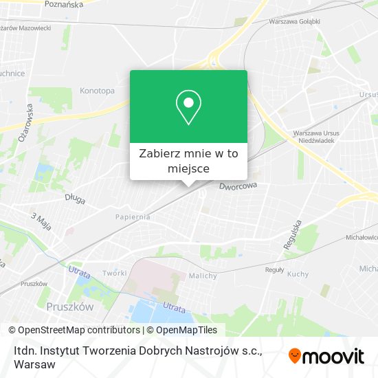 Mapa Itdn. Instytut Tworzenia Dobrych Nastrojów s.c.