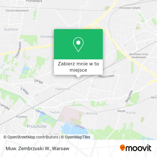 Mapa Muw. Zembrzuski W.