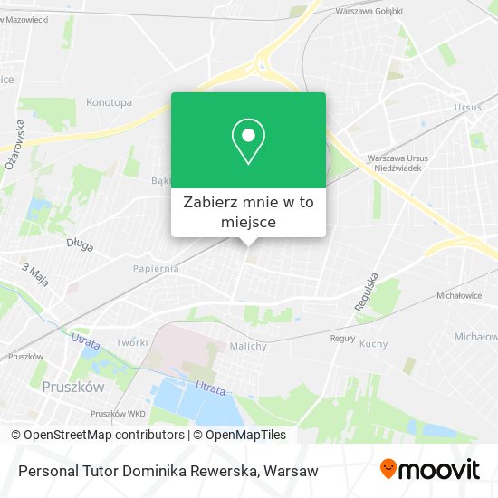 Mapa Personal Tutor Dominika Rewerska