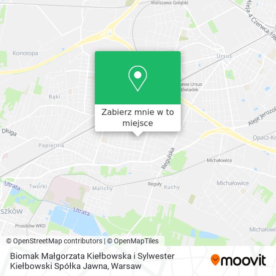 Mapa Biomak Małgorzata Kiełbowska i Sylwester Kiełbowski Spółka Jawna