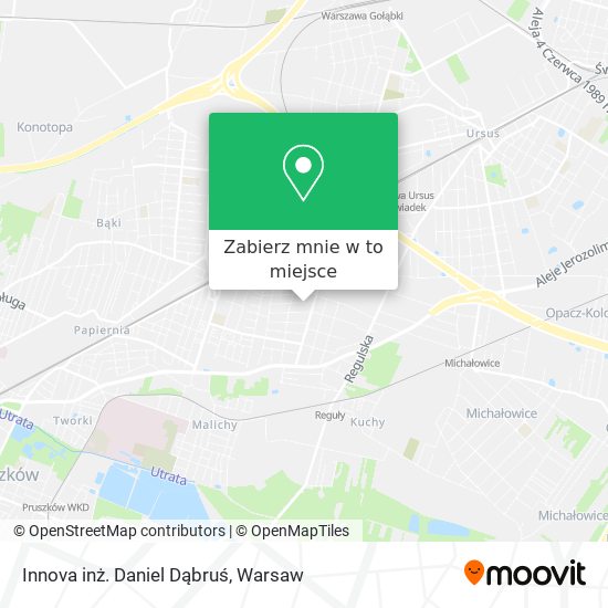 Mapa Innova inż. Daniel Dąbruś