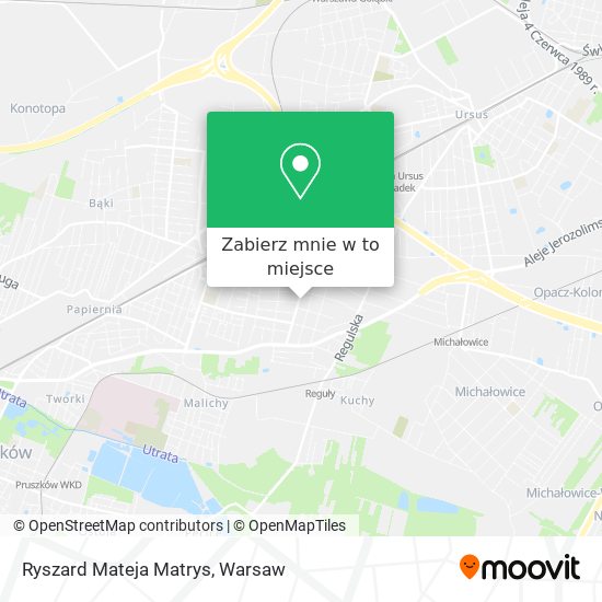 Mapa Ryszard Mateja Matrys