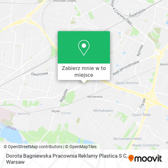 Mapa Dorota Bagniewska Pracownia Reklamy Plastica S C