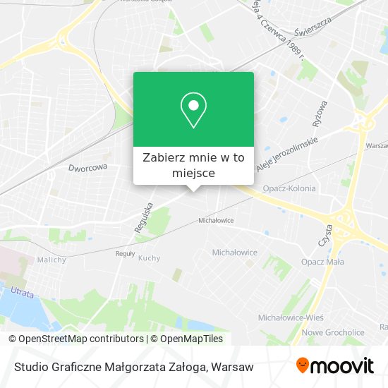 Mapa Studio Graficzne Małgorzata Załoga