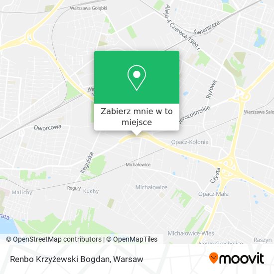 Mapa Renbo Krzyżewski Bogdan