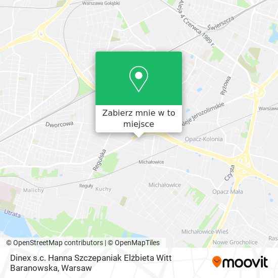 Mapa Dinex s.c. Hanna Szczepaniak Elżbieta Witt Baranowska