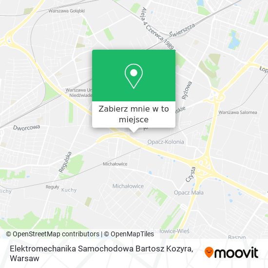 Mapa Elektromechanika Samochodowa Bartosz Kozyra