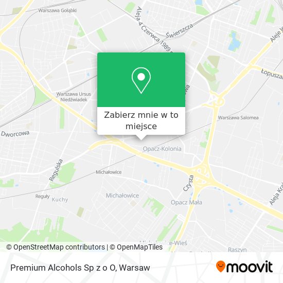 Mapa Premium Alcohols Sp z o O