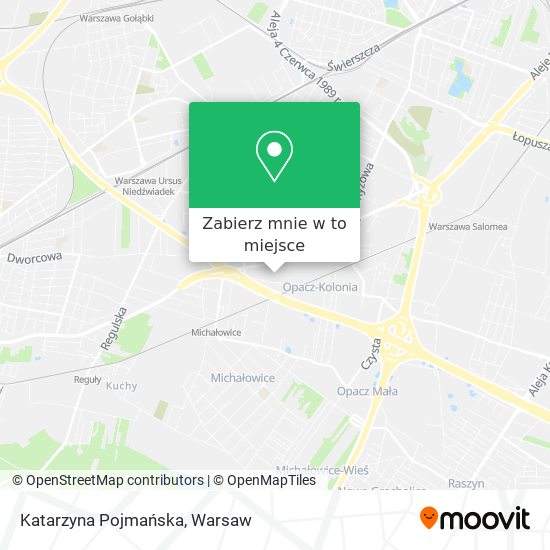 Mapa Katarzyna Pojmańska