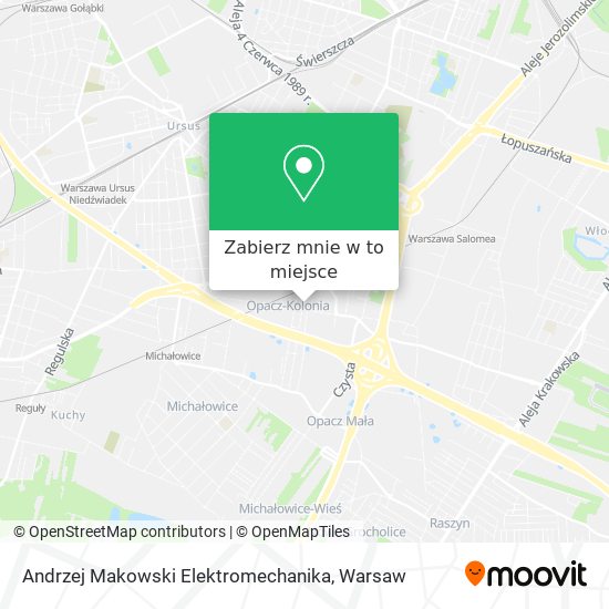 Mapa Andrzej Makowski Elektromechanika