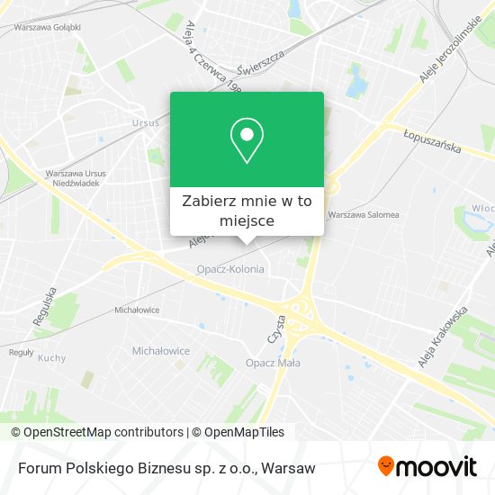 Mapa Forum Polskiego Biznesu sp. z o.o.