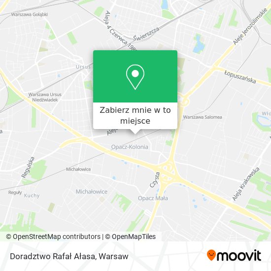 Mapa Doradztwo Rafał Ałasa