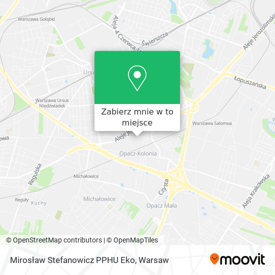 Mapa Mirosław Stefanowicz PPHU Eko