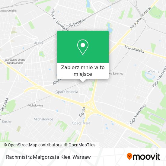 Mapa Rachmistrz Małgorzata Klee