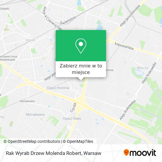 Mapa Rak Wyrab Drzew Molenda Robert