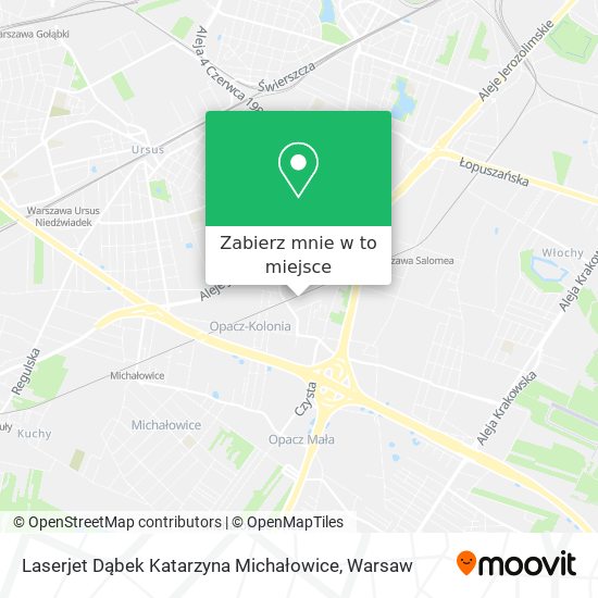 Mapa Laserjet Dąbek Katarzyna Michałowice