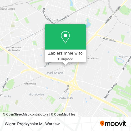 Mapa Wigor. Prądzyńska M.