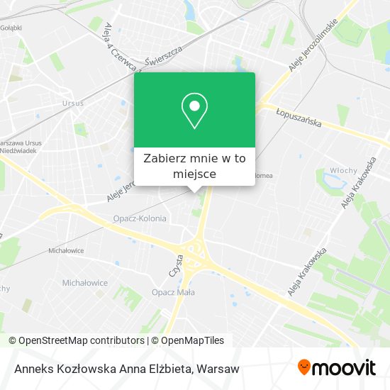 Mapa Anneks Kozłowska Anna Elżbieta