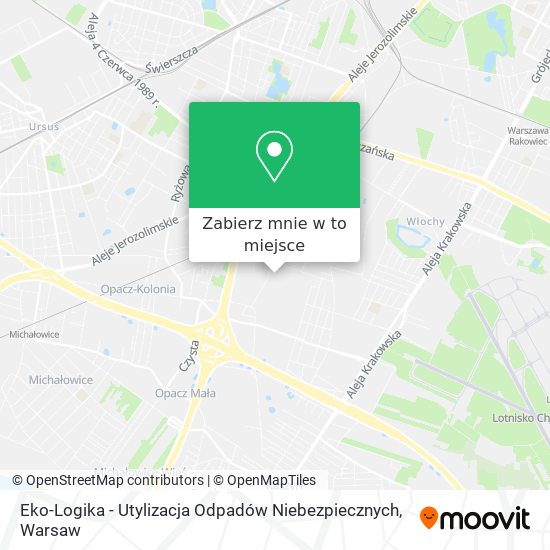 Mapa Eko-Logika - Utylizacja Odpadów Niebezpiecznych