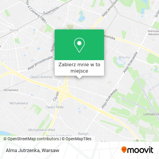 Mapa Alma Jutrzenka