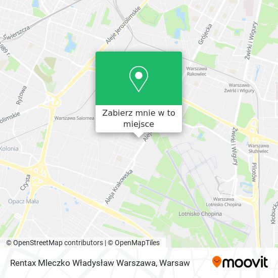 Mapa Rentax Mleczko Władysław Warszawa