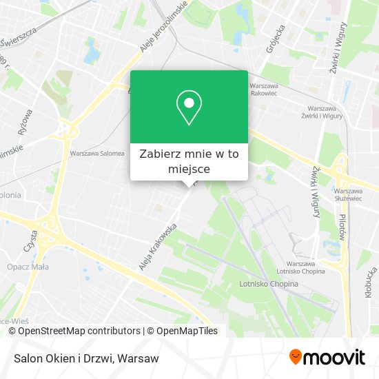 Mapa Salon Okien i Drzwi