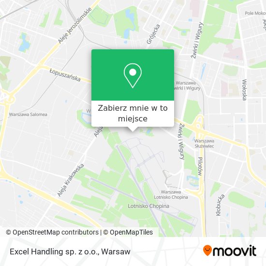 Mapa Excel Handling sp. z o.o.