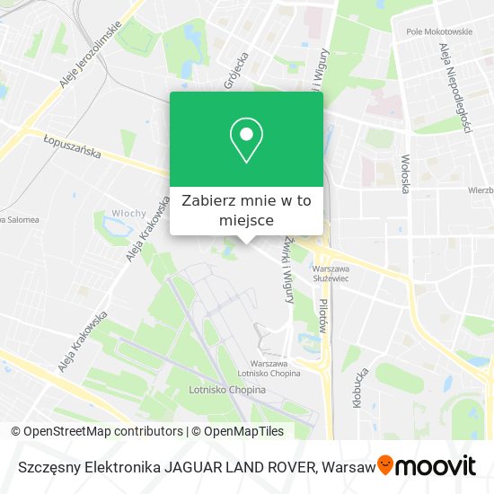 Mapa Szczęsny Elektronika JAGUAR LAND ROVER