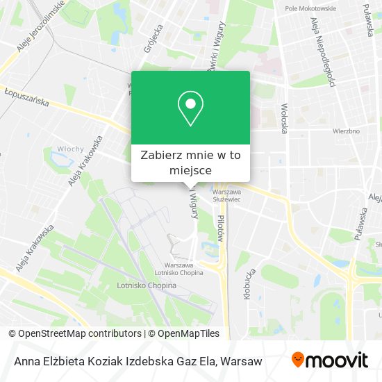 Mapa Anna Elżbieta Koziak Izdebska Gaz Ela